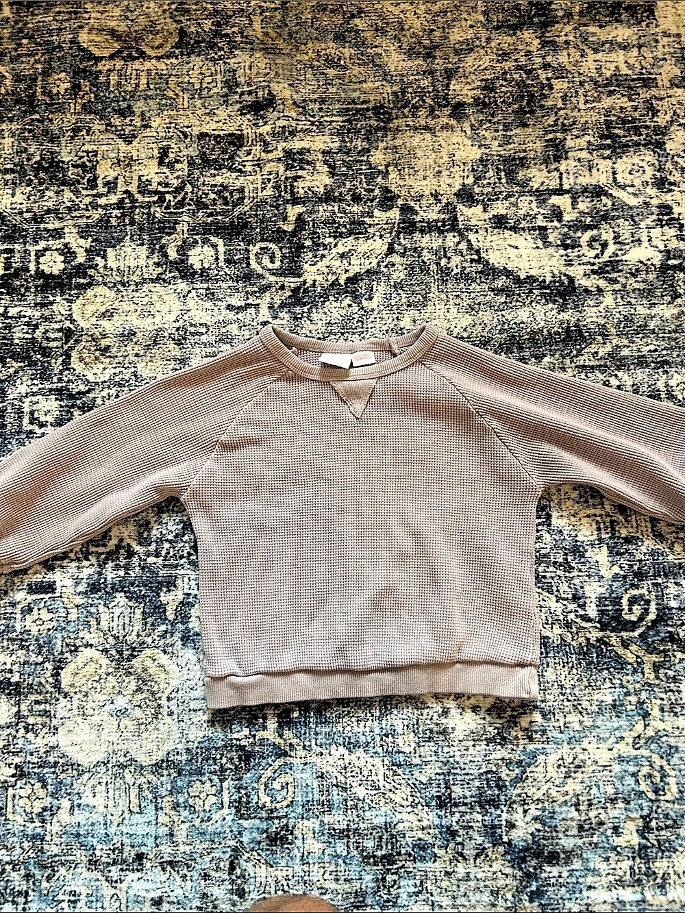H&M Baby Textured Sweatshirt Brown